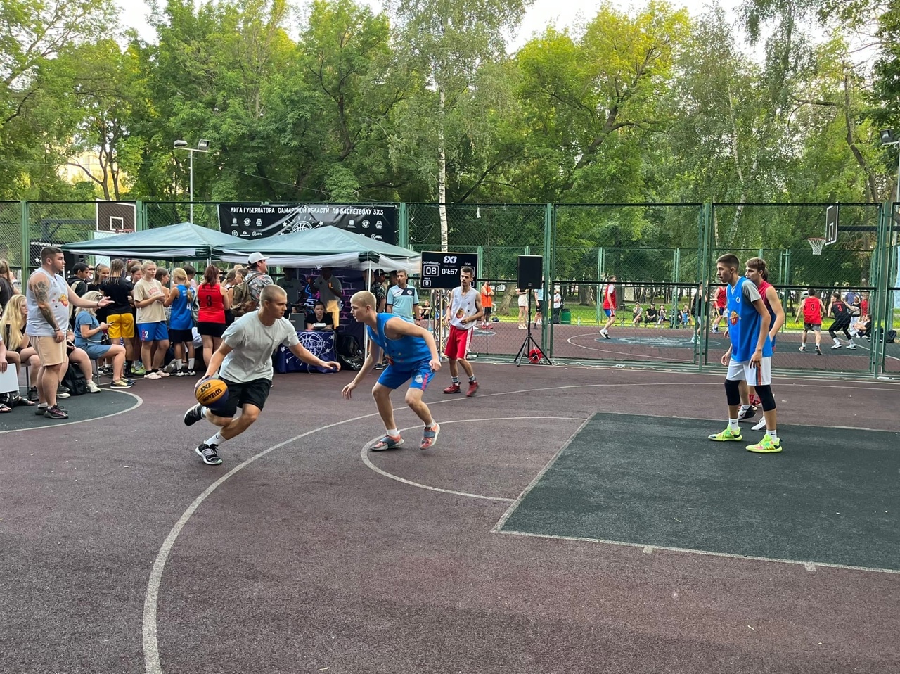 летний сезон Лиги губернатора Самарской области по баскетболу 3х3
