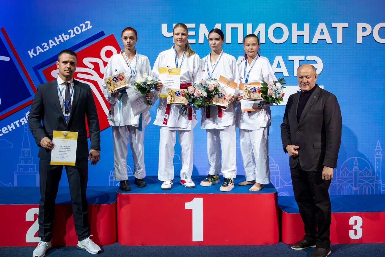 В Казани завершился чемпионат России по каратэ WKF