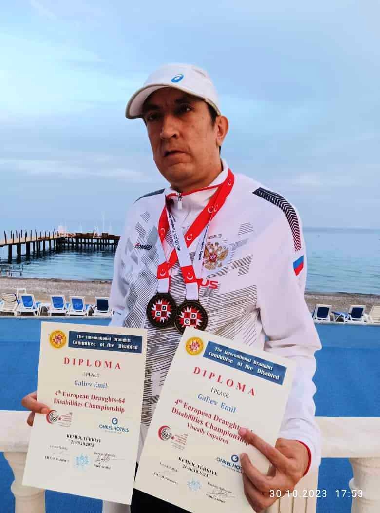 Спортсмен из сборной Самарской области по шашкам стал Чемпионом Европы