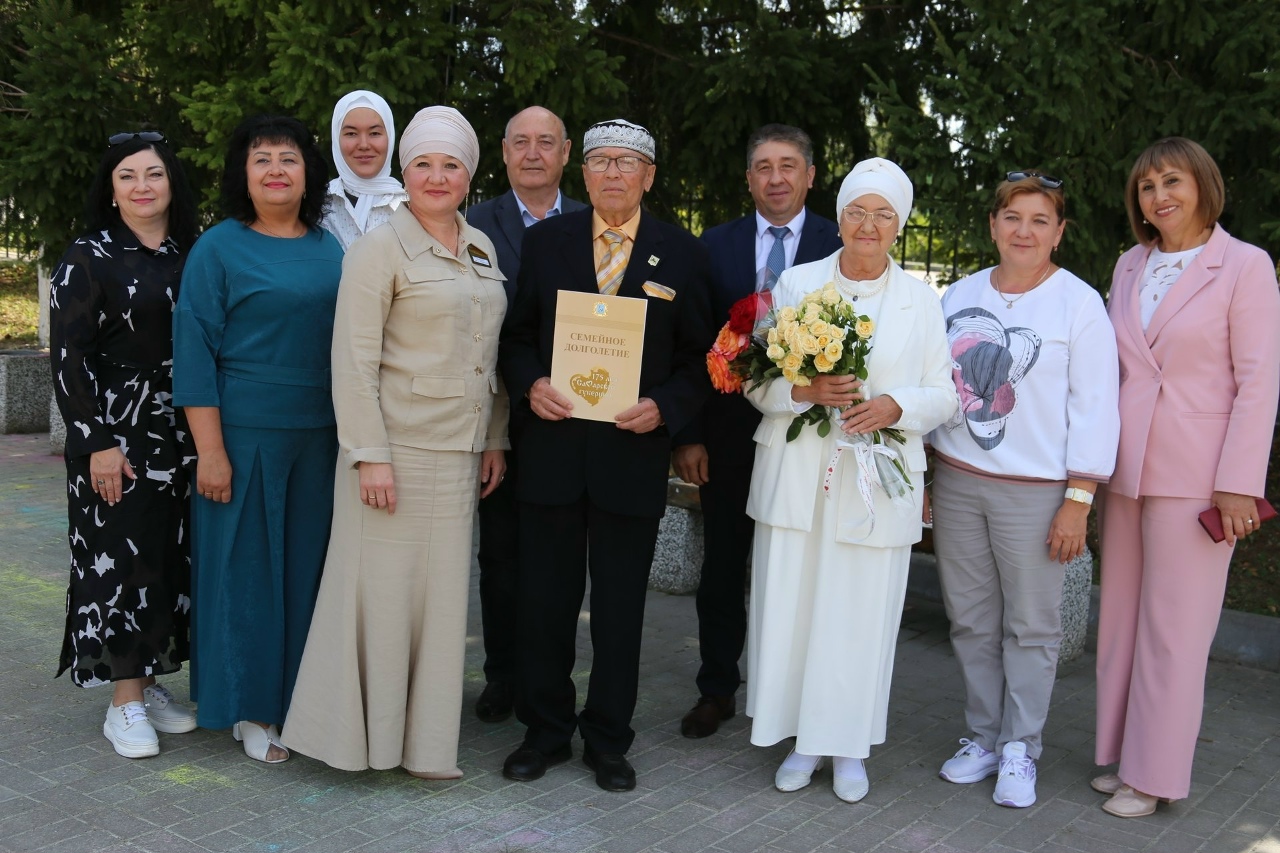 Золотая свадьба в Камышле 