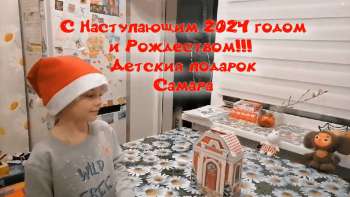 Что накануне Нового 2024 года положили в бесплатные подарки для детей Самарской области?
